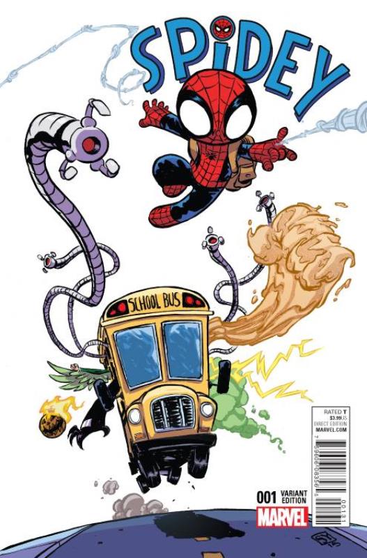 SPIDEY #1 YOUNG VARIANT