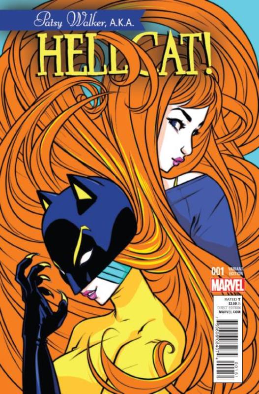 PATSY WALKER AKA HELLCAT #1 1:25 CAMPBELL VARIANT