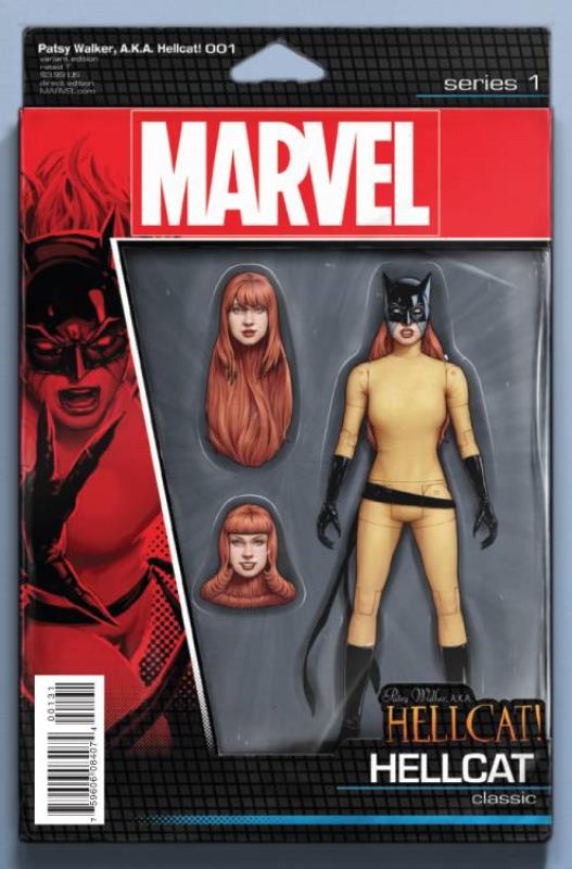 PATSY WALKER AKA HELLCAT #1 CHRISTOPHER ACTION FIGURE VARIANT