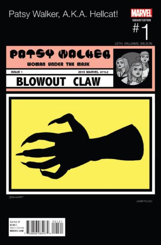 PATSY WALKER AKA HELLCAT #1 PULIDO HIP HOP VARIANT