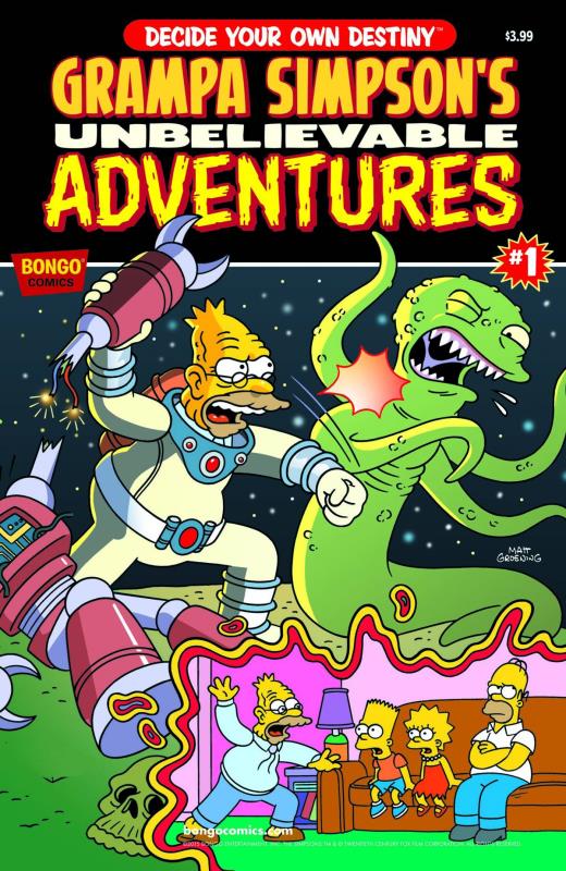 GRAMPA SIMPSONS CHOOSE YOUR OWN ADVENTURE #1