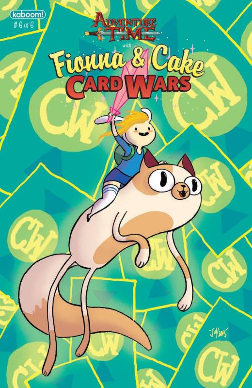 ADVENTURE TIME FIONNA & CAKE CARD WARS #6 (OF 6)