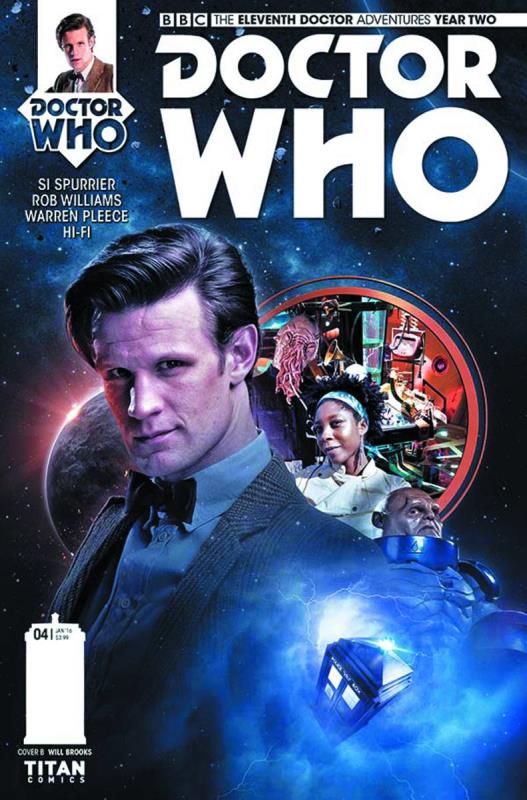 DOCTOR WHO 11TH YEAR 2 #4 BROOKS SUBSCRIPTION PHOTO