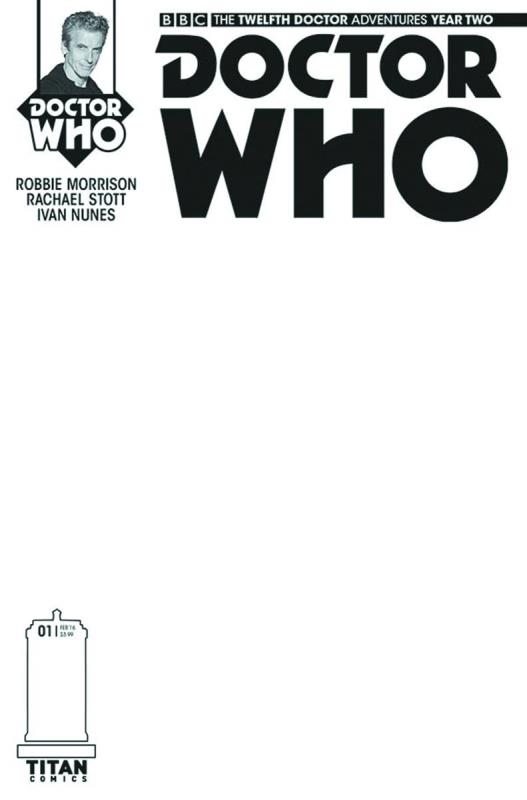 DOCTOR WHO 12TH YEAR 2 #1 SKETCH VARIANT