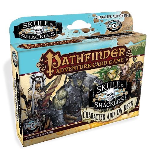 PATHFINDER ADVENTURE CARD GAME SKULL AND SHACKLES CHARACTER ADDON DECK