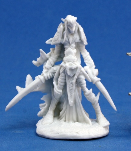 BONES MINIATURES DARK ELF WARRIOR