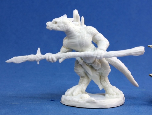 BONES MINIATURES LIZARDMAN SPEARMAN