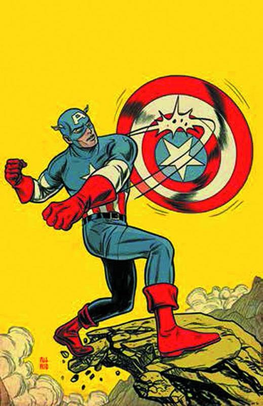 CAPTAIN AMERICA LIVING LEGEND BY ALLRED POSTER