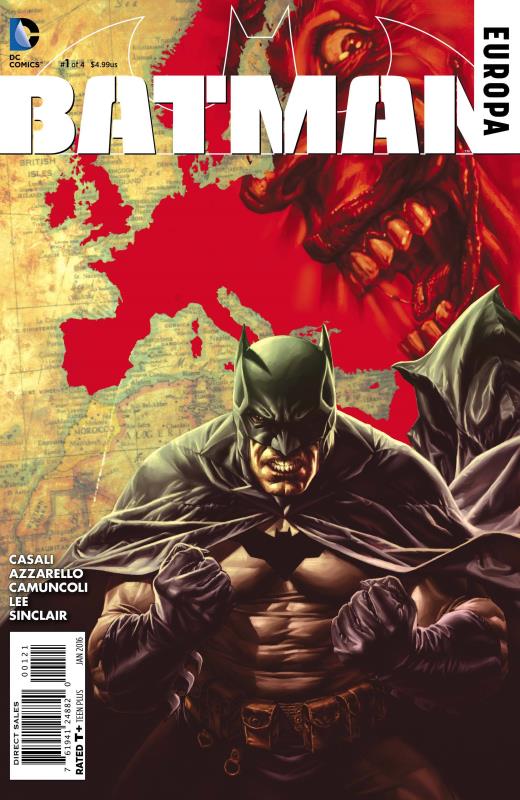 BATMAN EUROPA #1 (OF 4) 1:25 VARIANT ED