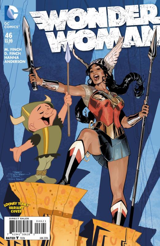 WONDER WOMAN #46 LOONEY TUNES VARIANT ED