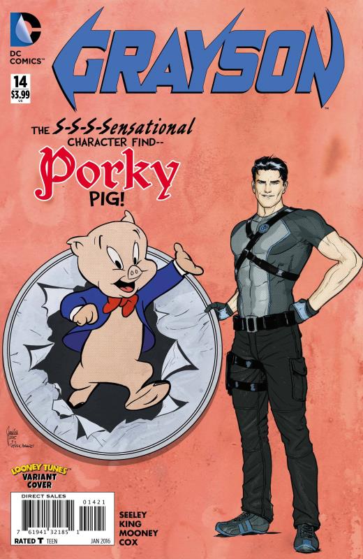 GRAYSON #14 LOONEY TUNES VARIANT ED