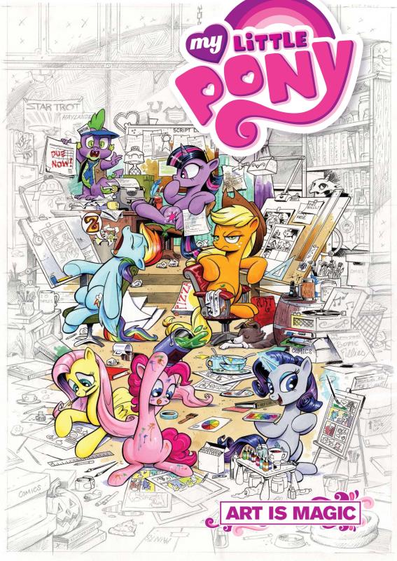 MY LITTLE PONY ART IS MAGIC TP