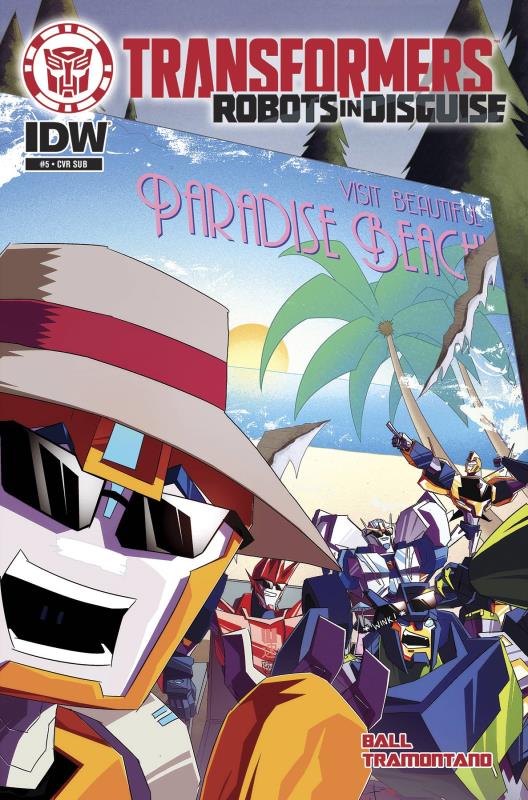 TRANSFORMERS ROBOTS IN DISGUISE ANIMATED #5 SUBSCRIPTION VARIANT