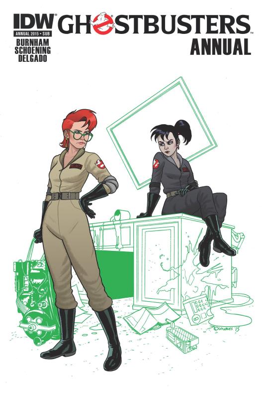 GHOSTBUSTERS ANNUAL 2015 SUBSCRIPTION VARIANT