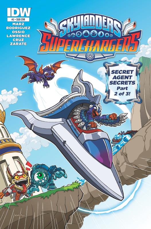 SKYLANDERS SUPERCHARGERS #2 SUBSCRIPTION VARIANT