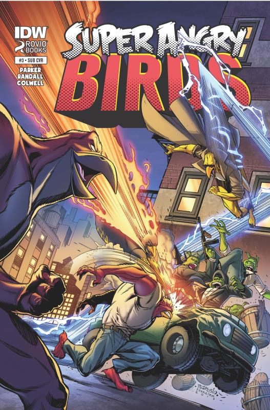 ANGRY BIRDS SUPER ANGRY BIRDS #3 (OF 4) SUBSCRIPTION VARIANT