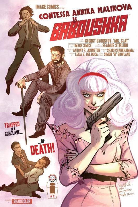 CODENAME BABOUSHKA: CONCLAVE OF DEATH #2 CVR B DEL DUCA