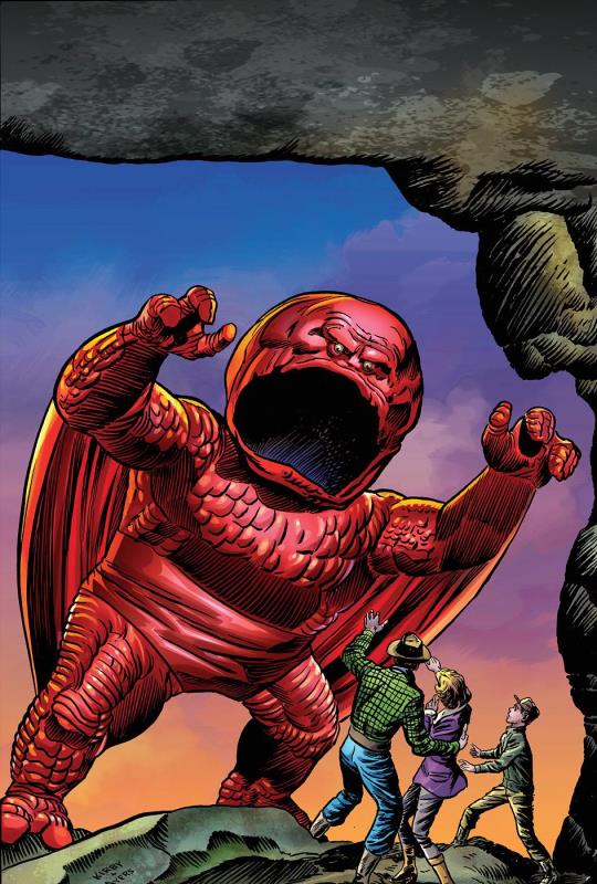 ALL NEW ALL DIFFERENT AVENGERS #1 1:10 KIRBY MONSTER VARIANT