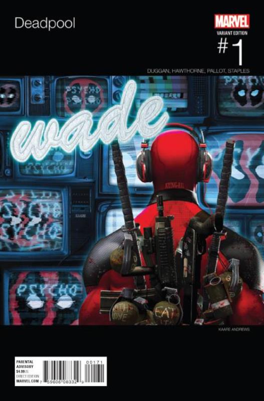 DEADPOOL #1 ANDREWS HIP HOP VARIANT