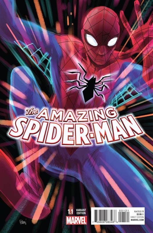 AMAZING SPIDER-MAN #1.1 1:25 RODRIGUEZ VARIANT