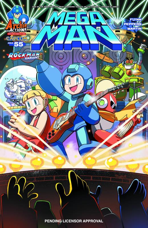 MEGA MAN #55 VARIANT CVR B JAMPOLE