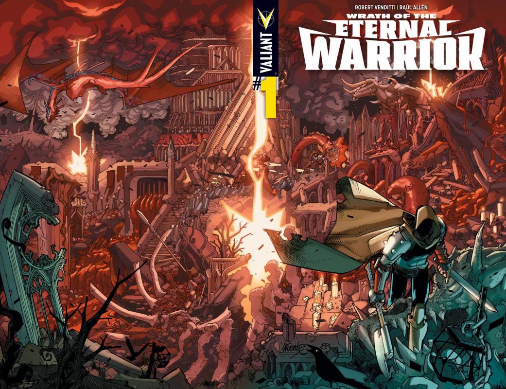 WRATH OF THE ETERNAL WARRIOR #1 CVR A WRAPAROUND LAFUENTE