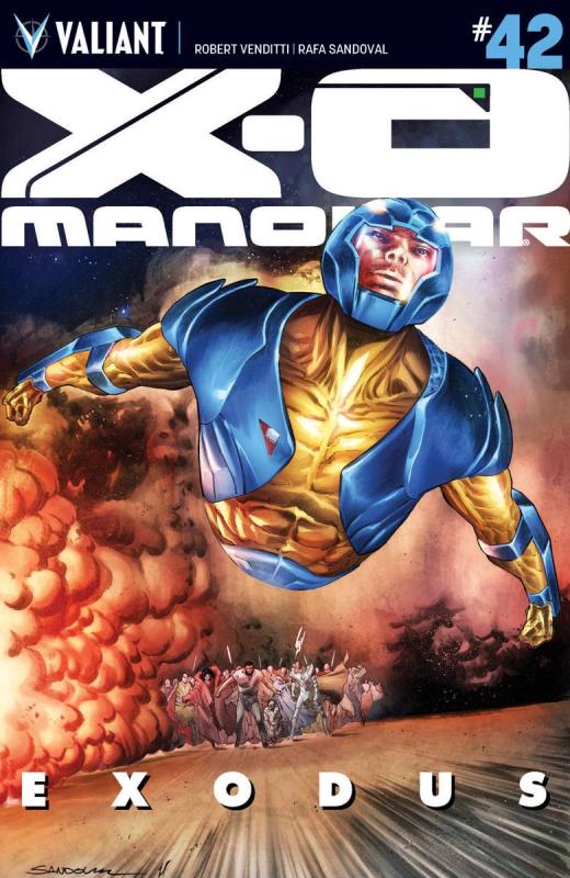 X-O MANOWAR #42 CVR A SANDOVAL