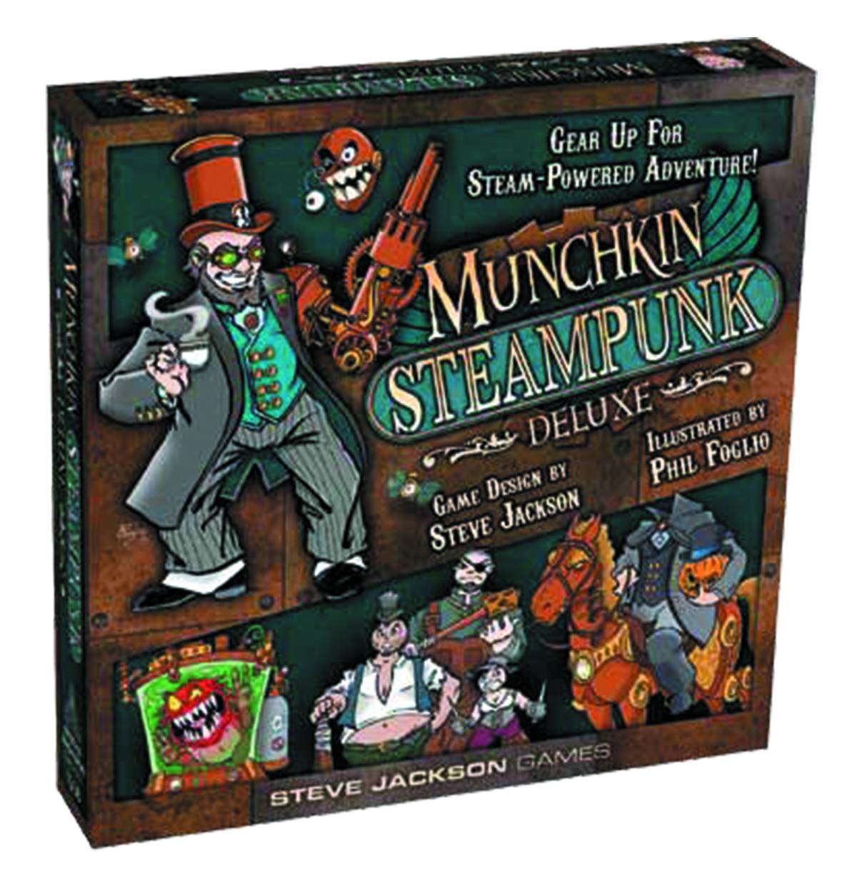 MUNCHKIN STEAMPUNK DELUXE ED