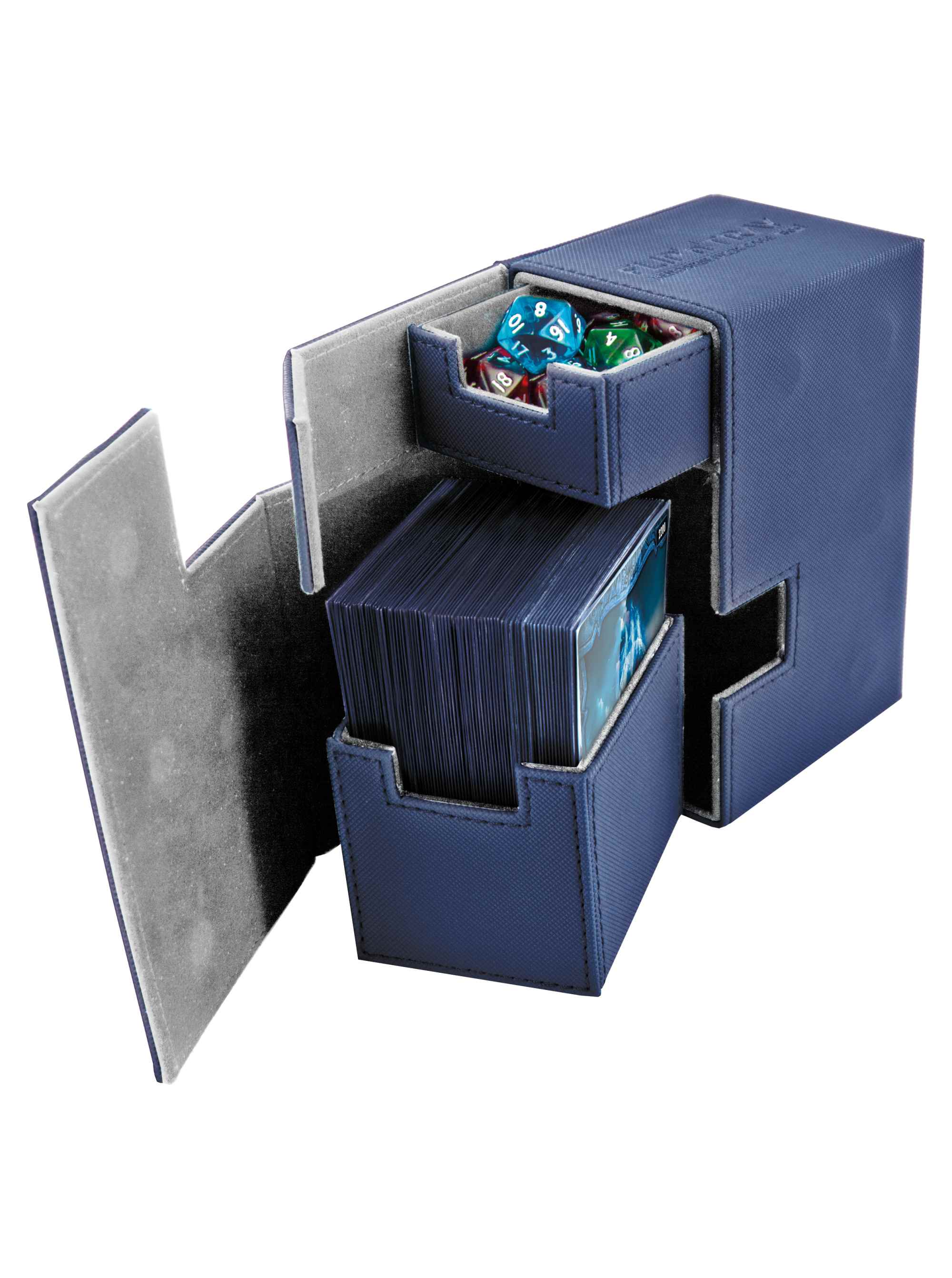 ULTIMATE GUARD FLIP N TRAY DECK CASE BLUE