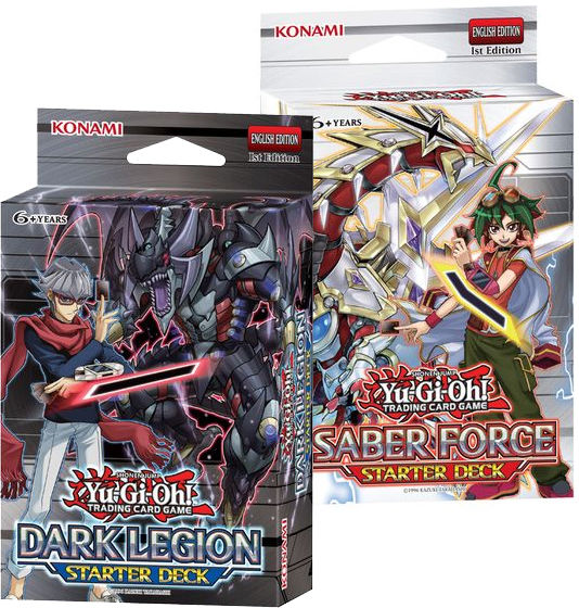 YU-GI-OH! (YGO): SABER FORCE DARK LEGION STARTER DECK