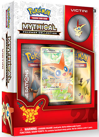 Pokemon Victini Mythical Collection Box