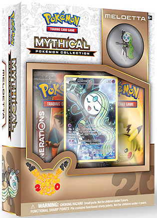 POKEMON MELOETTA MYTHICAL COLLECTION