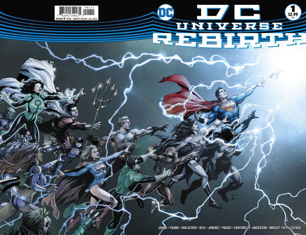 DC UNIVERSE REBIRTH #1