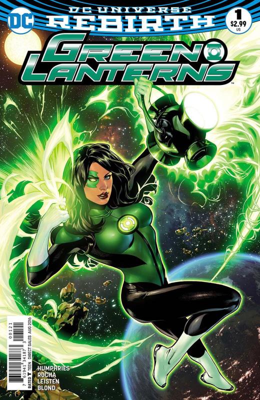 GREEN LANTERNS #1 VARIANT ED (2016)