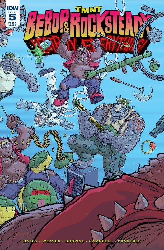 TMNT BEBOP & ROCKSTEADY DESTROY EVERYTHING #5