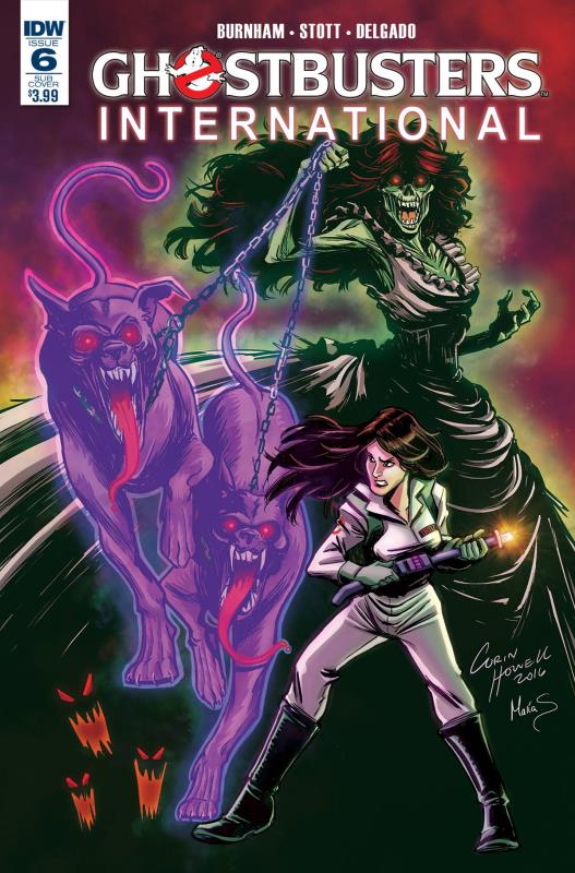 GHOSTBUSTERS INTERNATIONAL #6 SUBSCRIPTION VARIANT