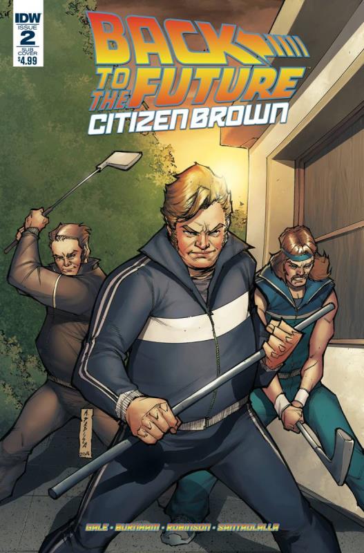 BACK TO THE FUTURE CITIZEN BROWN #2 (OF 5) SUBSCRIPTION VARIANT