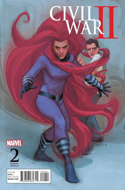 CIVIL WAR II #2 (OF 7) 1:10 NOTO CHARACTER VARIANT