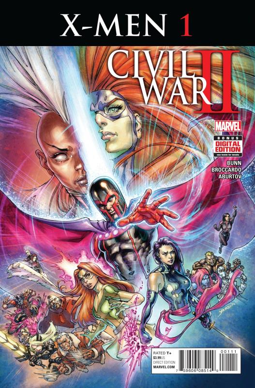 CIVIL WAR II X-MEN #1 (OF 4)