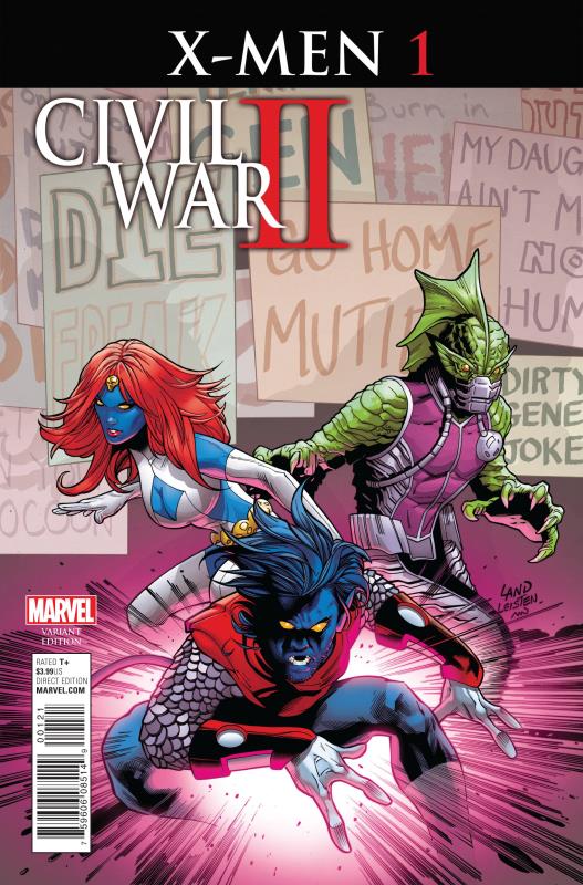 CIVIL WAR II X-MEN #1 (OF 4) VARIANT