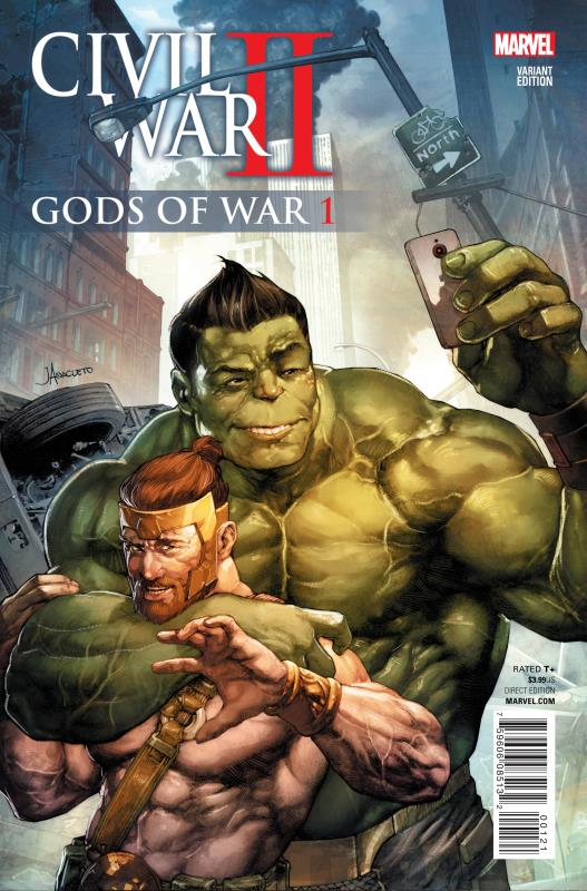 CIVIL WAR II GODS OF WAR #1 (OF 4) VARIANT