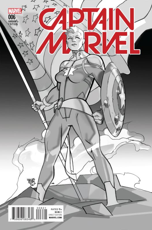 CAPTAIN MARVEL #6 CW REENACTMENT VARIANT