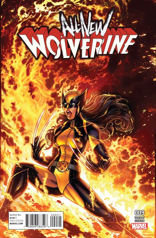 ALL NEW WOLVERINE #9 CW REENACTMENT VARIANT