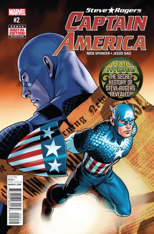 CAPTAIN AMERICA STEVE ROGERS #2