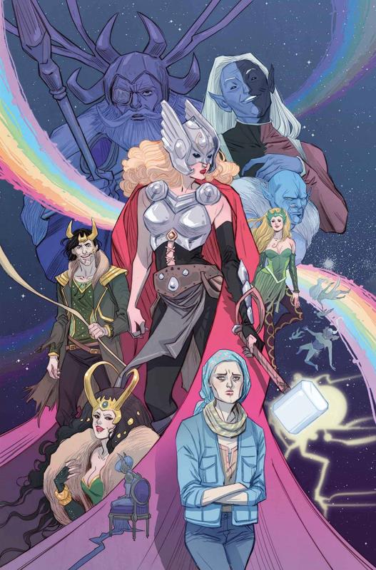 MIGHTY THOR #8 SAUVAGE STORY THUS FAR VARIANT