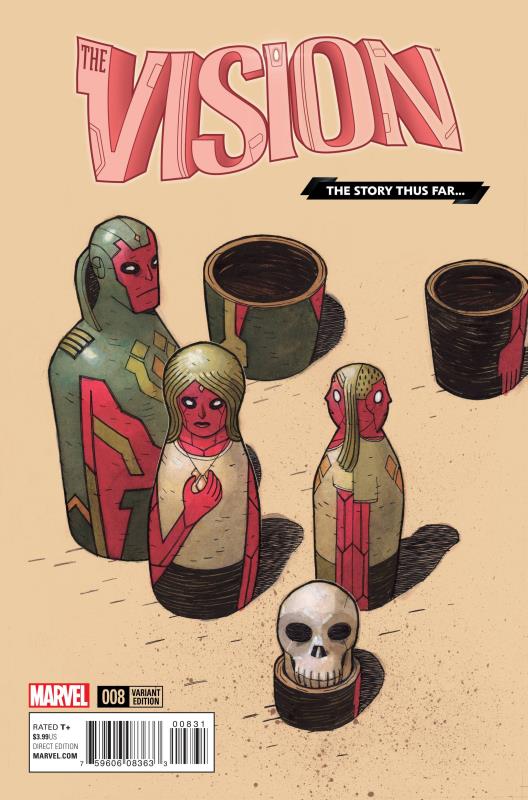 VISION #8 STORY THUS FAR VARIANT