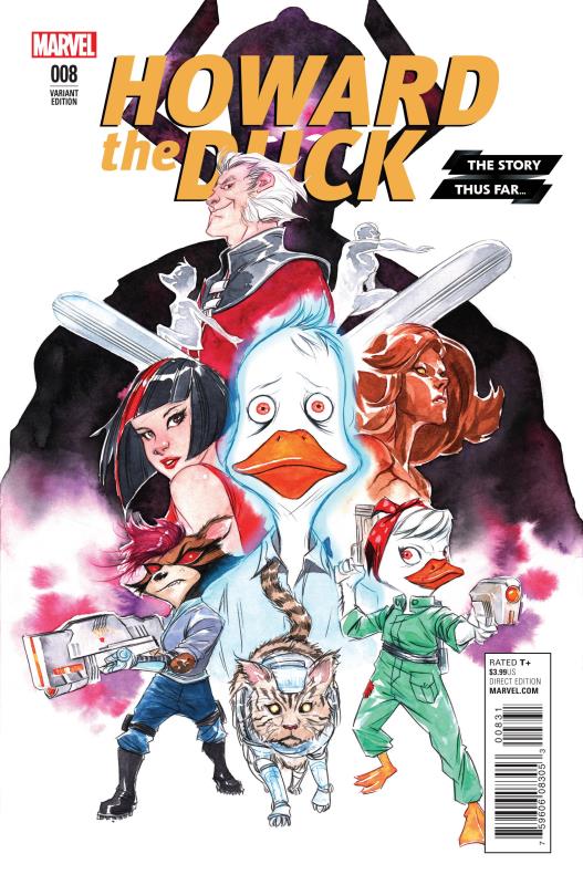 HOWARD THE DUCK #8 STORY THUS FAR VARIANT