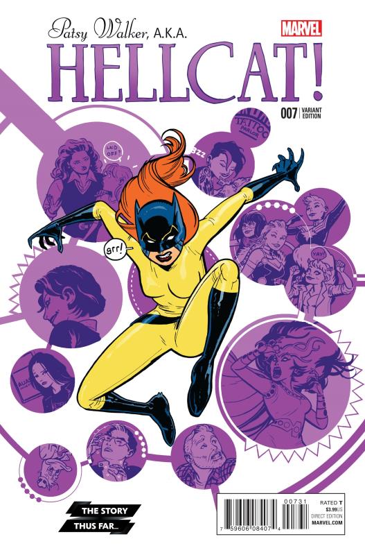 PATSY WALKER AKA HELLCAT #7 STORY THUS FAR VARIANT