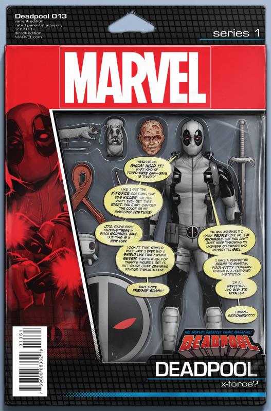 DEADPOOL #13 CHRISTOPHER ACTION FIGURE VARIANT