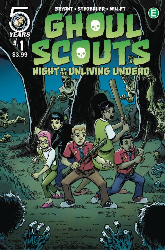 GHOUL SCOUTS NIGHT OF THE UNLIVING UNDEAD #1 CVR A STEGBAUER